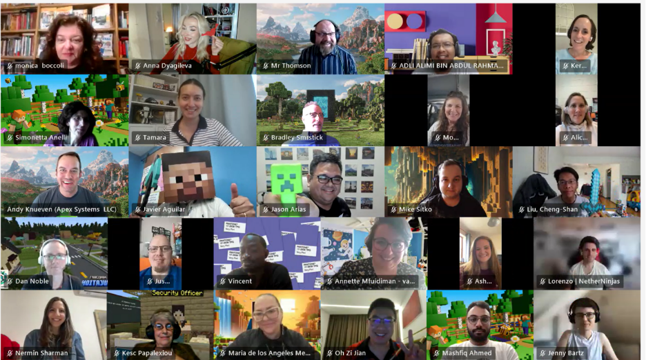 Screenshot of Members of Teachers Lounge