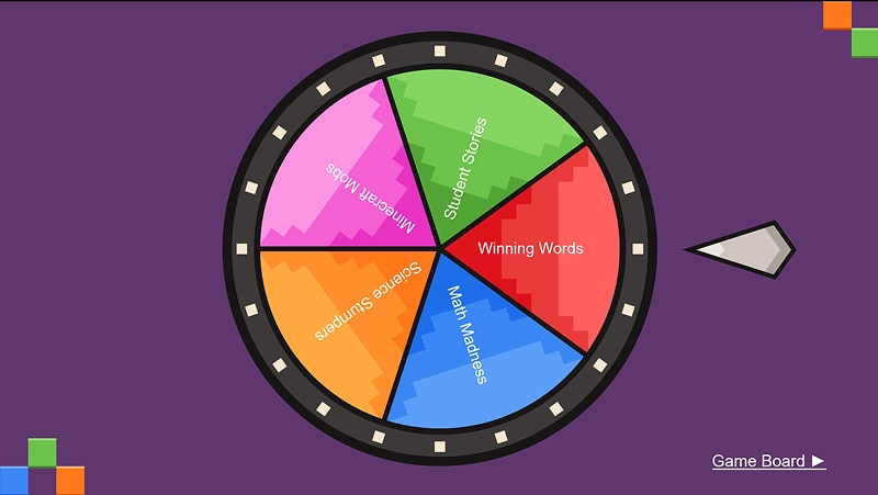 Screenshot of Wheel of Steve PDF